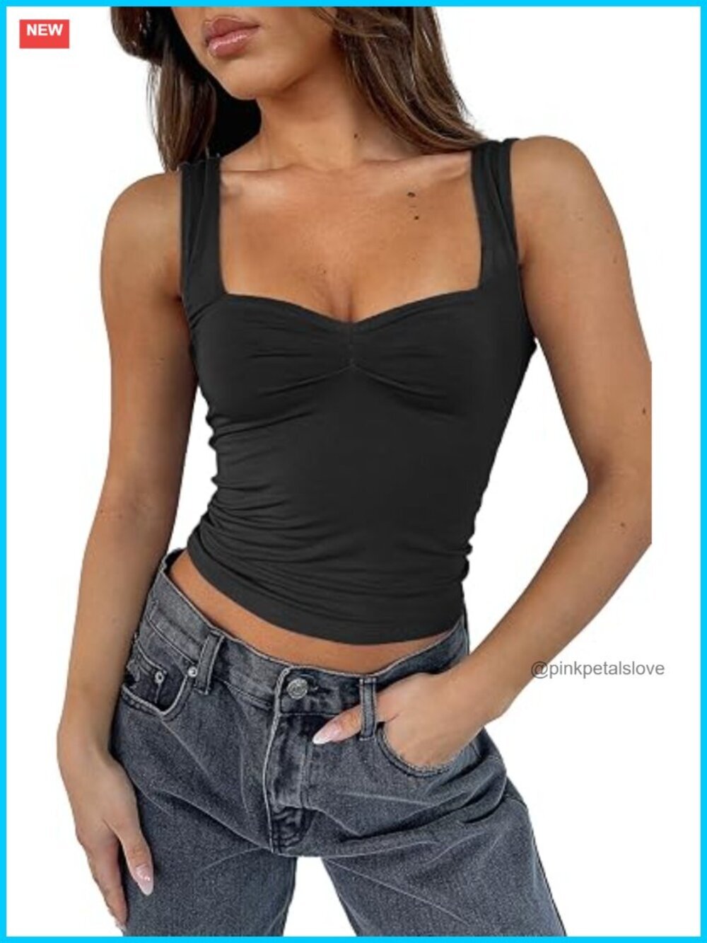 Sleeveless Backless Crop Tank Top Sexy Pleated Bustier Sweetheart Neck Strappy